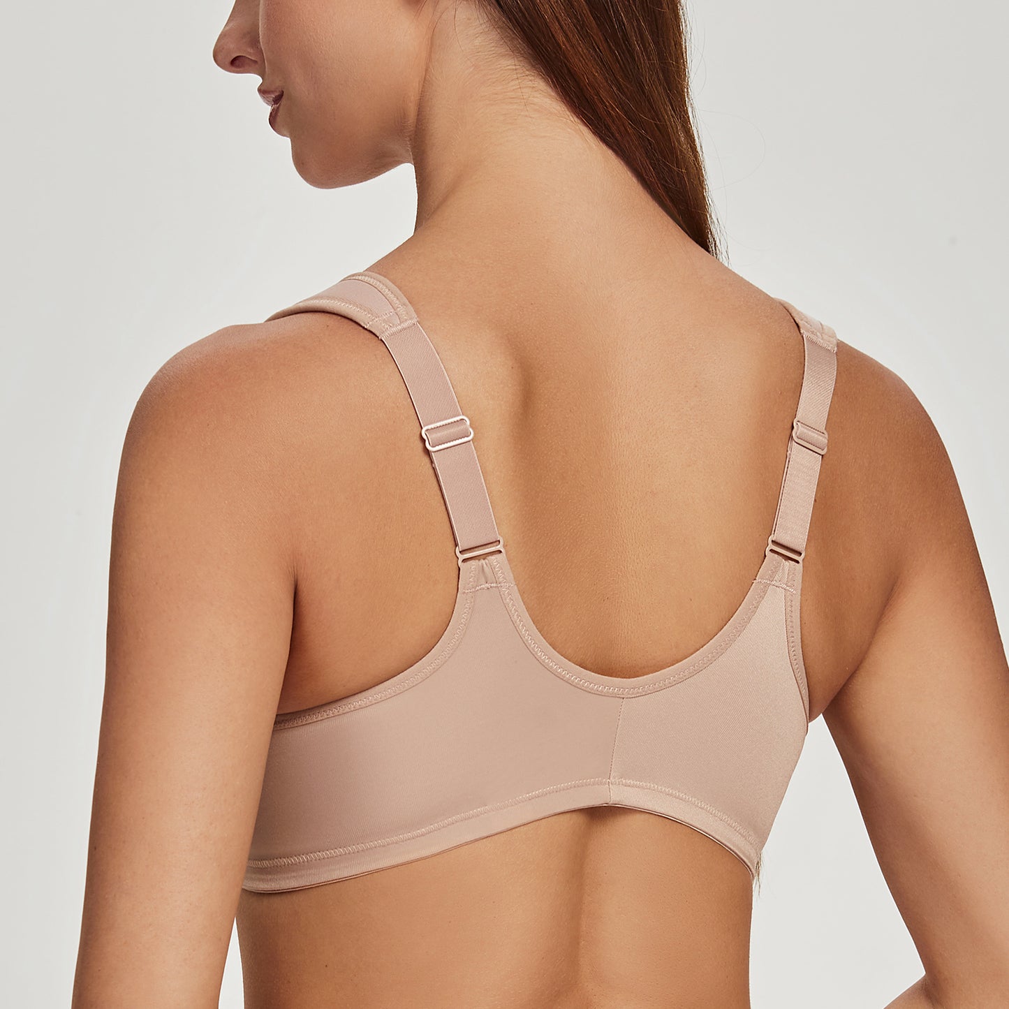 MELENECA Front Closure Underwire Unlined Lace Cup Bras