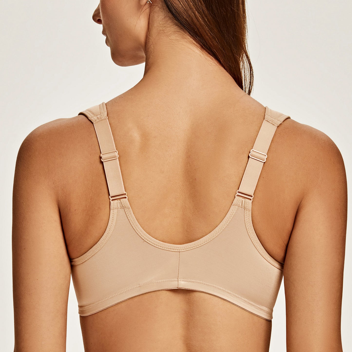 MELENECA Front Closure Underwire Unlined Lace Cup Bras