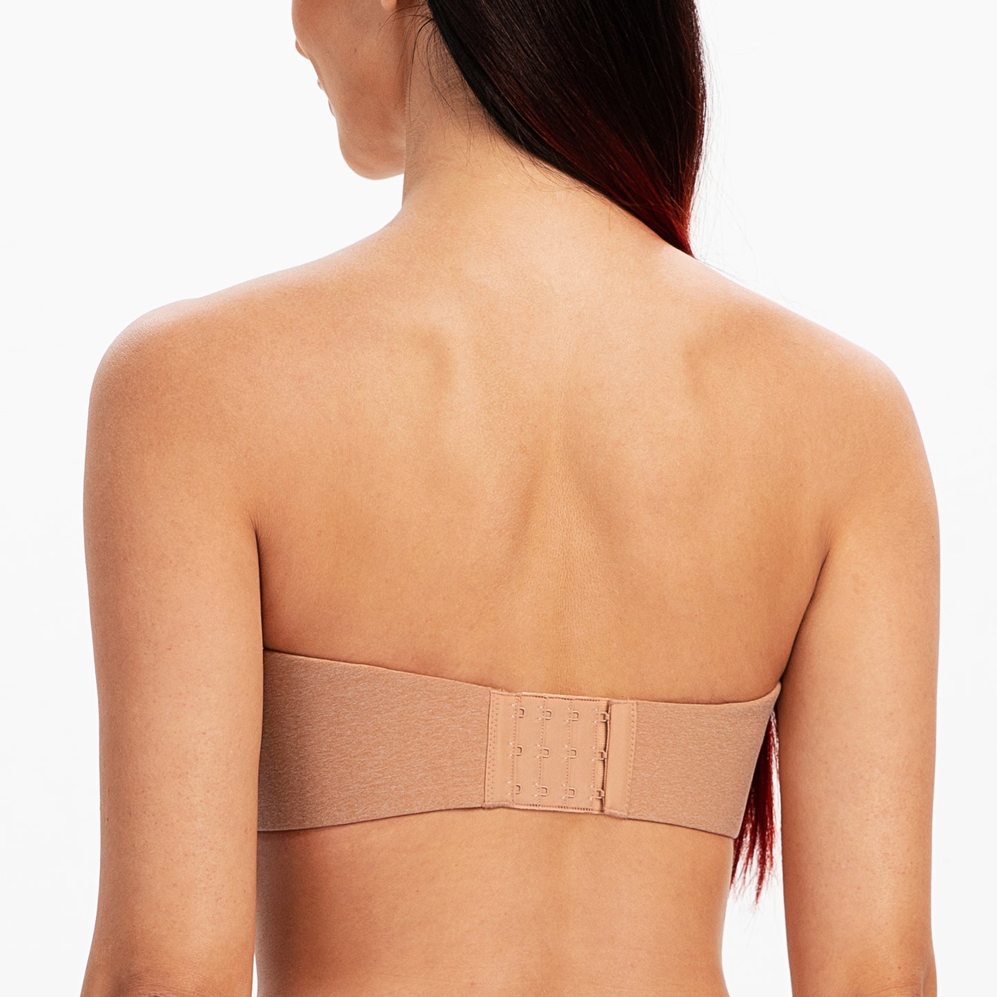 MELENECA Strapless Bras for Large Bust Minimizer Unlined with Underwire