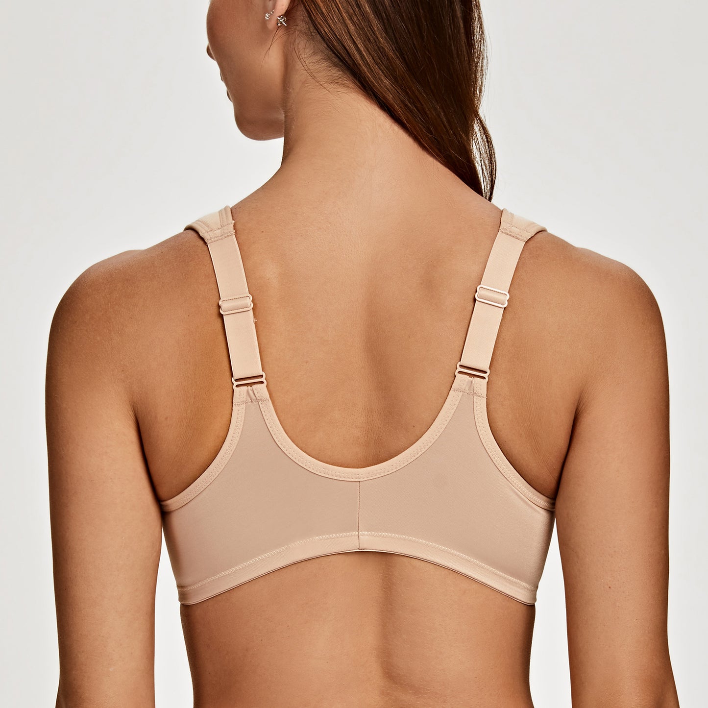MELENECA Front Closure Underwire Unlined Lace Cup Bras
