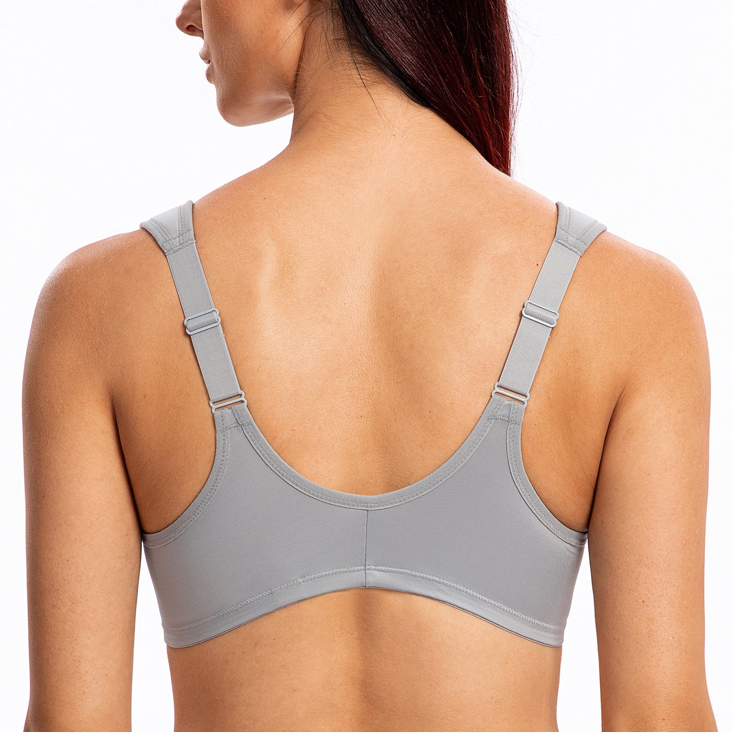 MELENECA Front Closure Underwire Unlined Lace Cup Bras