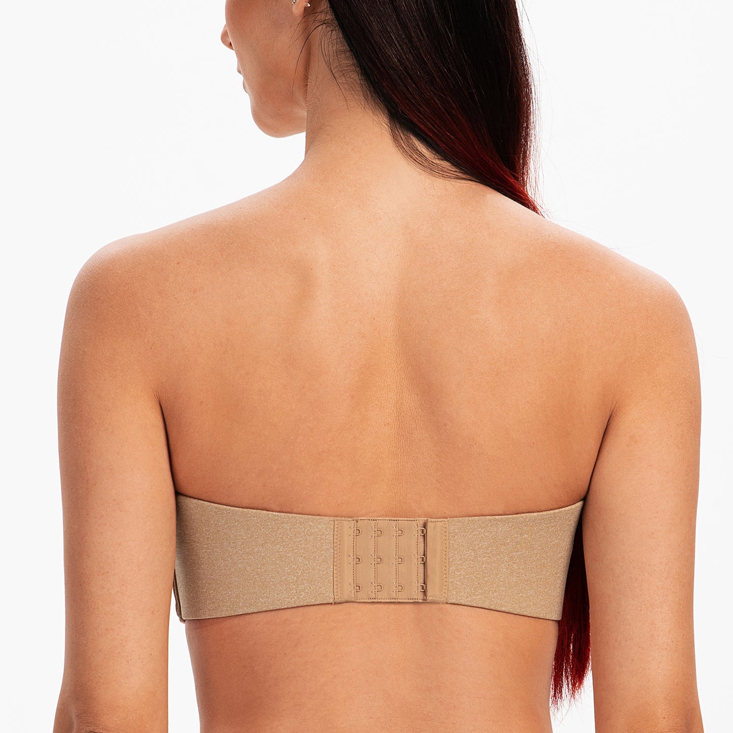 MELENECA Strapless Bras for Large Bust Minimizer Unlined with Underwire