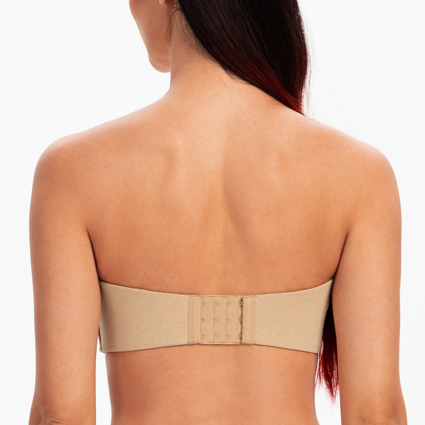 MELENECA Strapless Bras for Large Bust Minimizer Unlined with Underwire