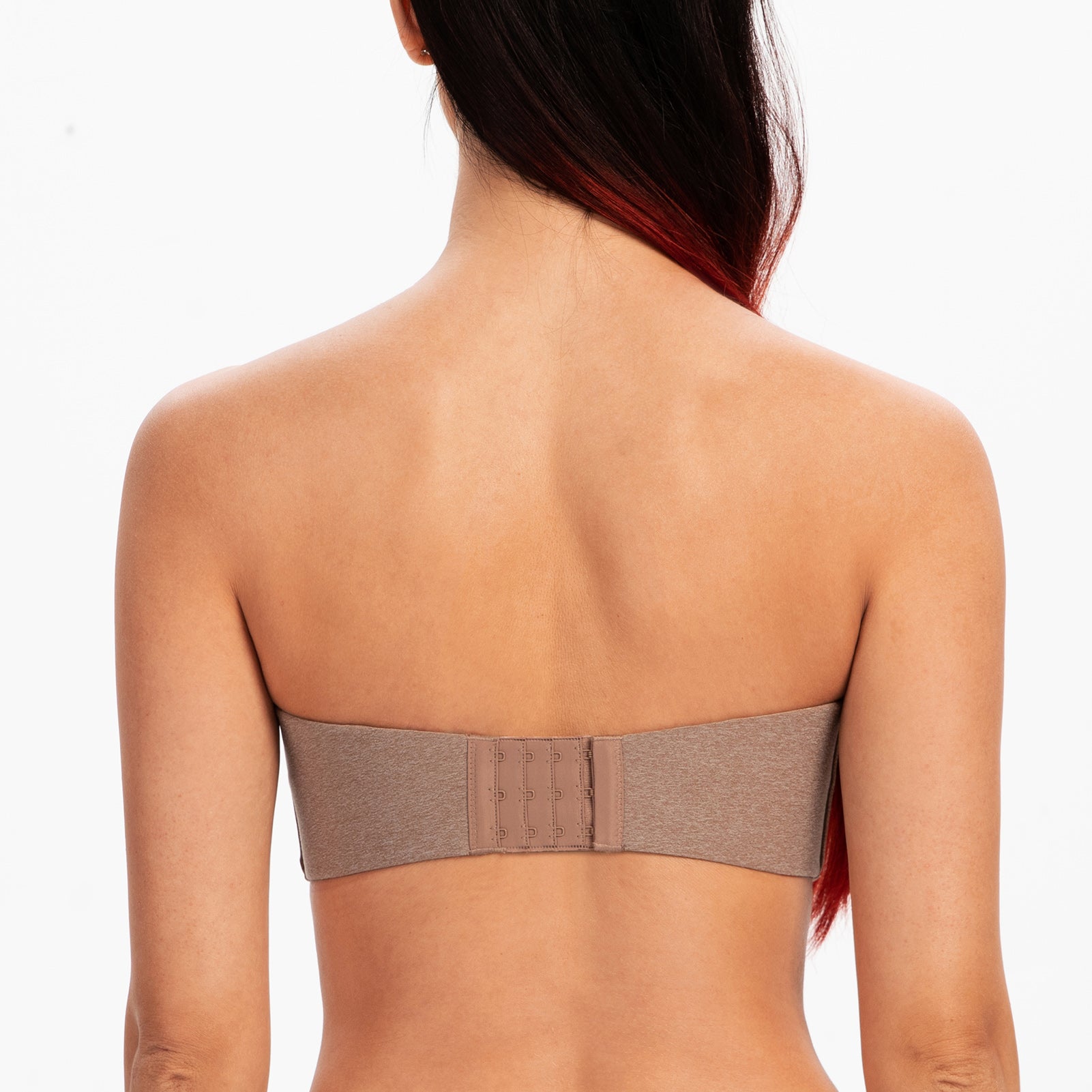 MELENECA Women's Strapless Bras for Large Bust Minimizer Unlined