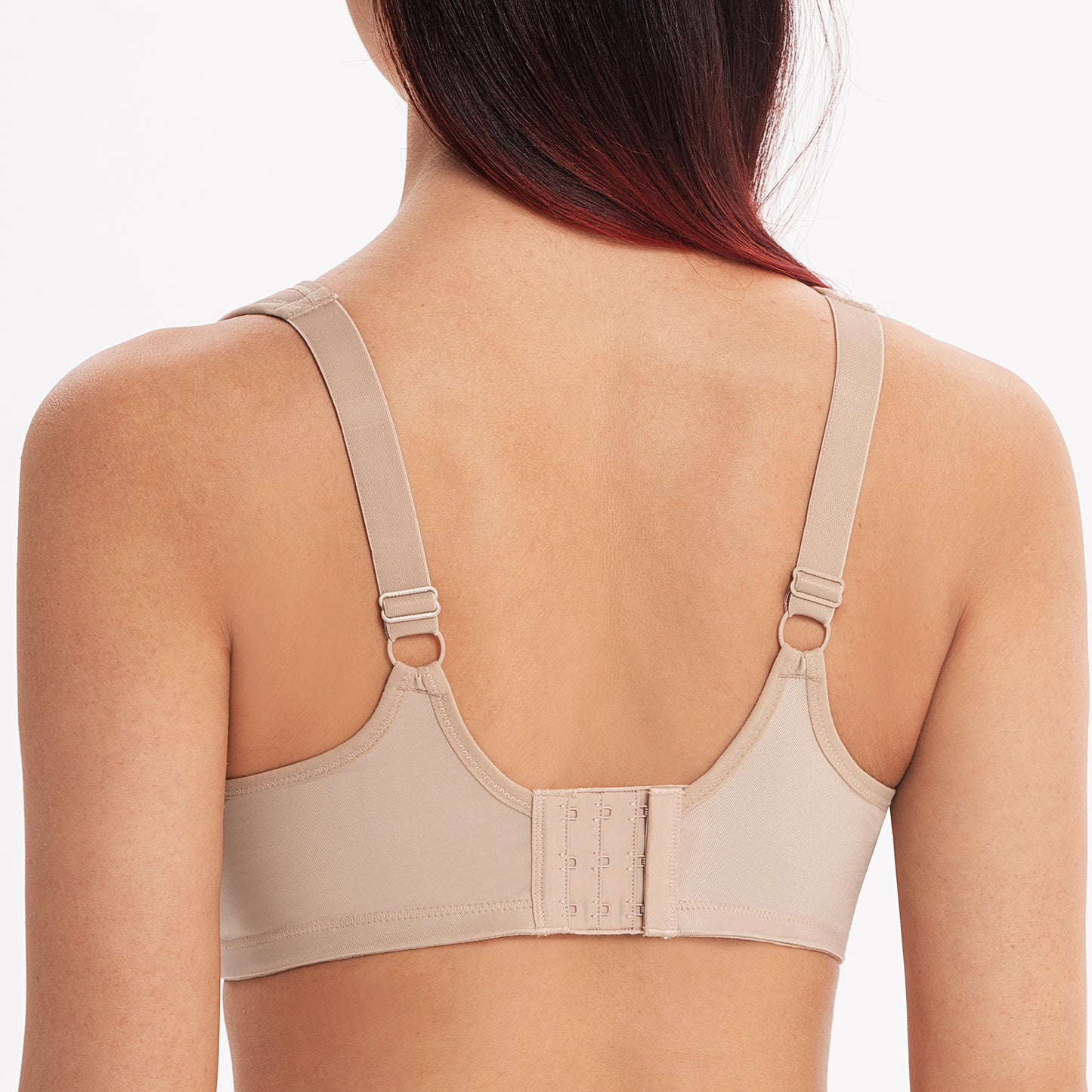 MELENECA Minimizer Plus Size Lace Underwire Bra